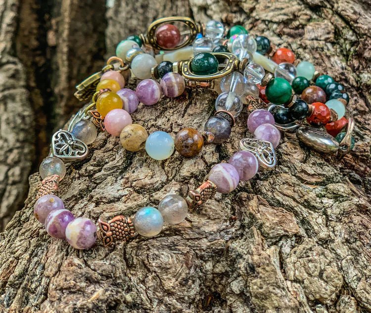 Energy Enhanced Artisan Gemstone Bracelets - For the Love of Natural Living, LLC 