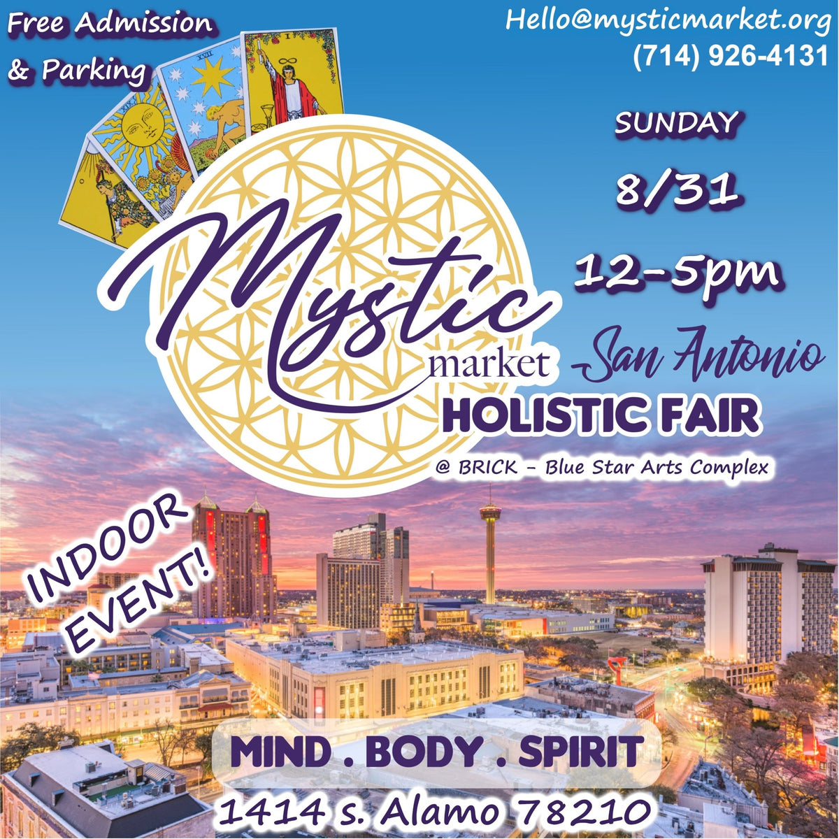 Reiki Session at Mystic Market Holistic Fair - SATX - For the Love of Natural Living, LLC - Reiki Session at Mystic Market Holistic Fair - SATX - For the Love of Natural Living, LLC