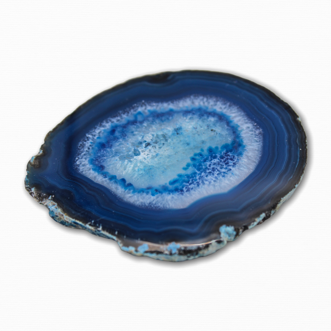 Agate 4 piece Coaster Set - For the Love of Natural Living, LLC 