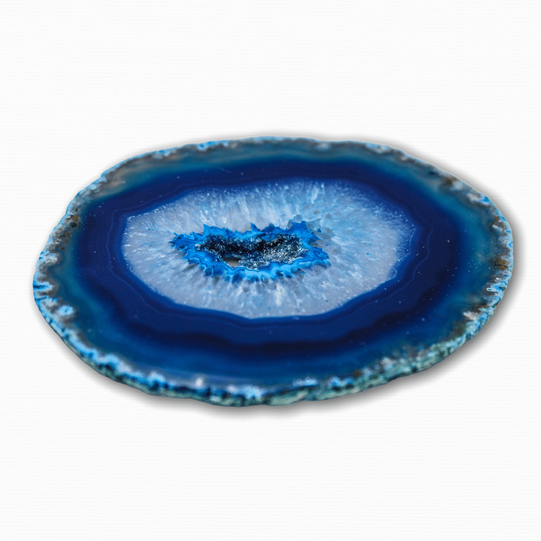 Agate 4 piece Coaster Set - For the Love of Natural Living, LLC - Crystal Decor - Agate 4 piece Coaster Set - For the Love of Natural Living, LLC