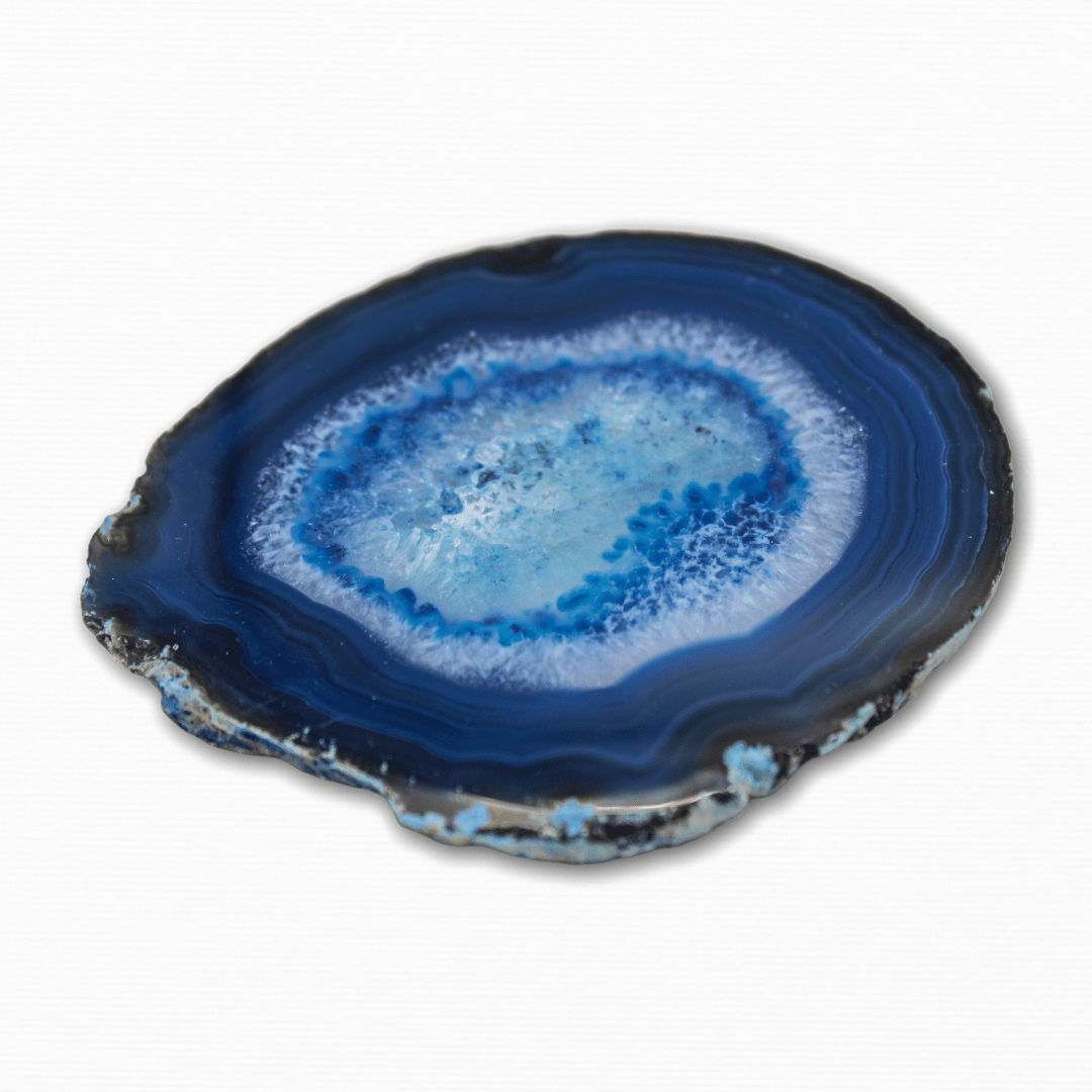 Agate 4 piece Coaster Set - For the Love of Natural Living, LLC - Crystal Decor - Agate 4 piece Coaster Set - For the Love of Natural Living, LLC